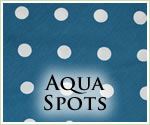 KocoKookie Classic Bandanas - Aqua Spots