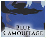 KocoKookie Classic Bandanas - Blue Camouflage
