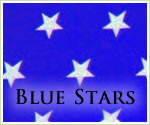 KocoKookie Classic Bandanas - Blue Stars