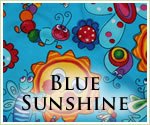 KocoKookie Funky Bandanas - Blue Sunshine