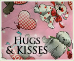 KocoKookie Bandanas - Doggies Hugs and Kisses