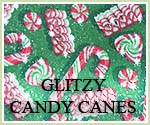 Kocokookie Christmas Bandana - Glitzy Candy Cane