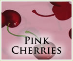 KocoKookie Classic Bandanas - Pink Cherries