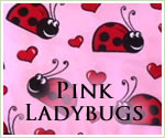 KocoKookie Funky Bandanas - Pink Ladybirds