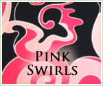 KocoKookie Funky Bandanas - Pink Swirls