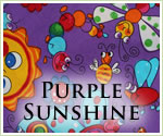 KocoKookie Funky Bandanas - Purple Sunshine