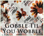KocoKookie Thanksgiving Bandanas - Gobble Til You Wobble