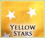 KocoKookie Classic Bandanas - Yellow Stars