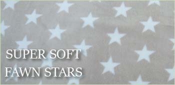 Super Soft Fawn Stars Blanket