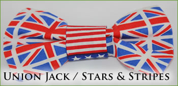 KocoKookie Bow Tie - Union Jack / Stars And Stripes