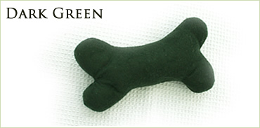 KocoKookie Dog Toys - Squeaky Bones Small - Dark Green