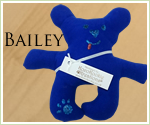 KocoKookie Dog Toys - Funky Friends - Bailey - Blue