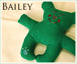 KocoKookie Dog Toys - Funky Friends - Bailey - Emerald