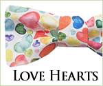 Kocokookie Bow Tie - Love Hearts