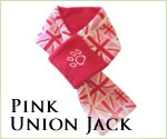 Kocokookie Dog Scarf - Union Jack Pink
