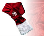 KocoKookie Dog Scarf - Christmas Red Santa